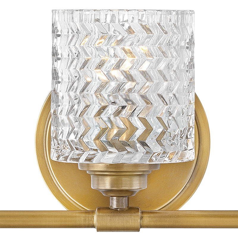Adley 3 - Light Dimmable Vanity Light, Heritage Brass