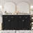 " Modern Black Double Sink Bathroom Vanity Set With Storage Solutions