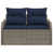 Gray Frame/Navy Blue Cushion is out of stock