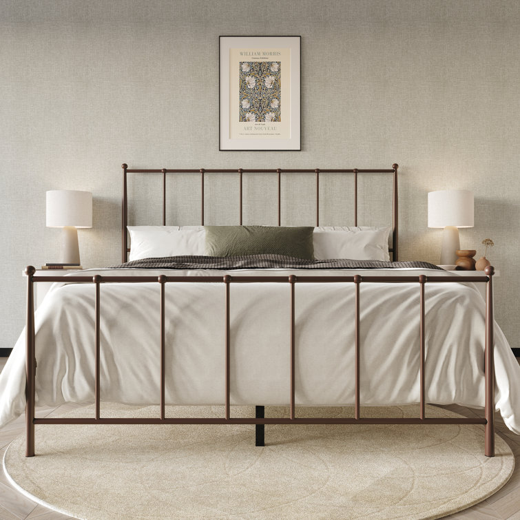 Makaelyn Metal Open-Frame Bed