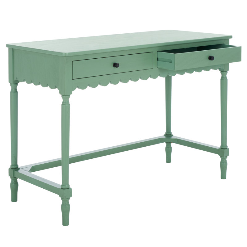 Haven Wood Writing Desk, Sage Green