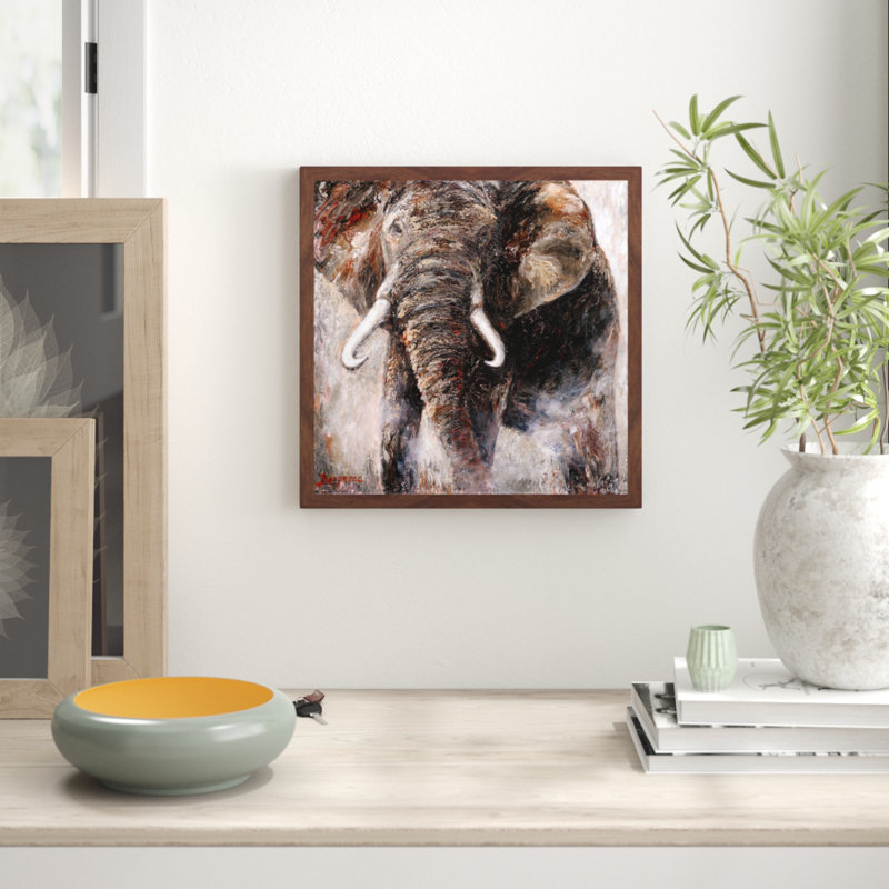 Bergerac - Single Picture Frame Painting, 51cm H x 51cm W x 3.81cm D