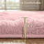 Dreamy Light Pink Shaggy Area Rug - Hypoallergenic Thick Pile Rug for Girl's and BabiesBedroom-324596362