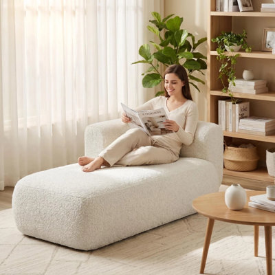 Christinia Upholstered Chaise Lounge