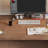 Tan Rectangular Solid Wood desks-107293695