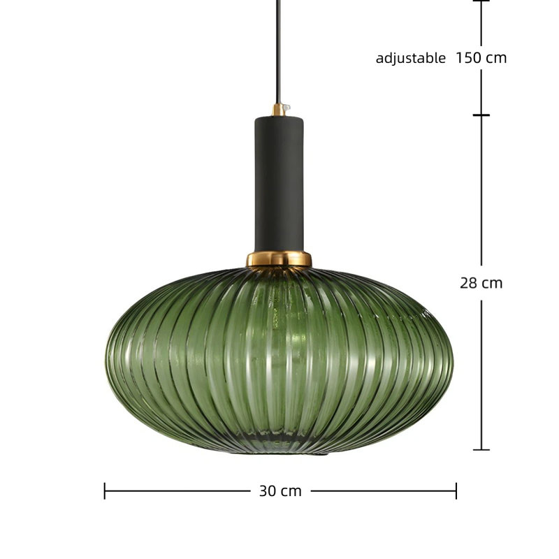 1 - Light Matte Black Pendant