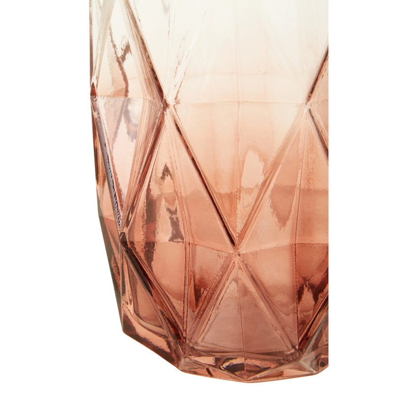 Avdyl Glass Table Vase, 23cm H x 15cm W x 15cm D