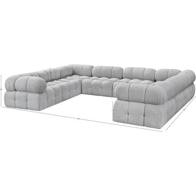 Ames 136'' Upholstered Sectional
