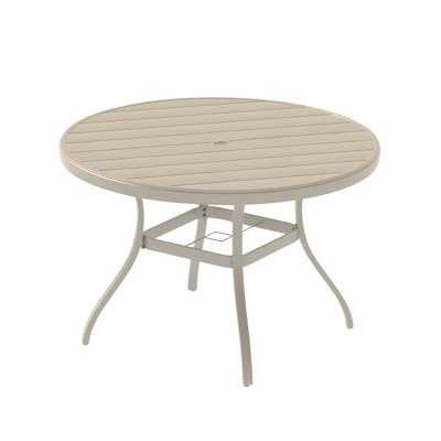 Outdoor Round Patio Dining Table For 6-7