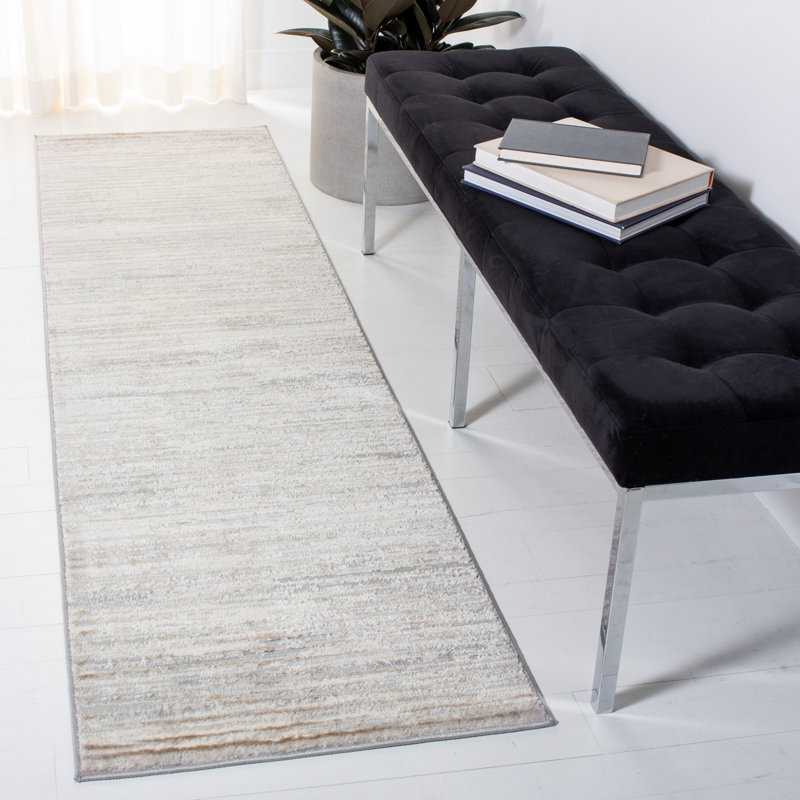 Lagoon Performance Striped Rug, Runner 2'2" x 8'