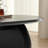 Black Oval Solid Wood Dining Table-2008016561
