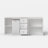 78.7'' W Kitchen Island with Trash Can Storage Cabinet