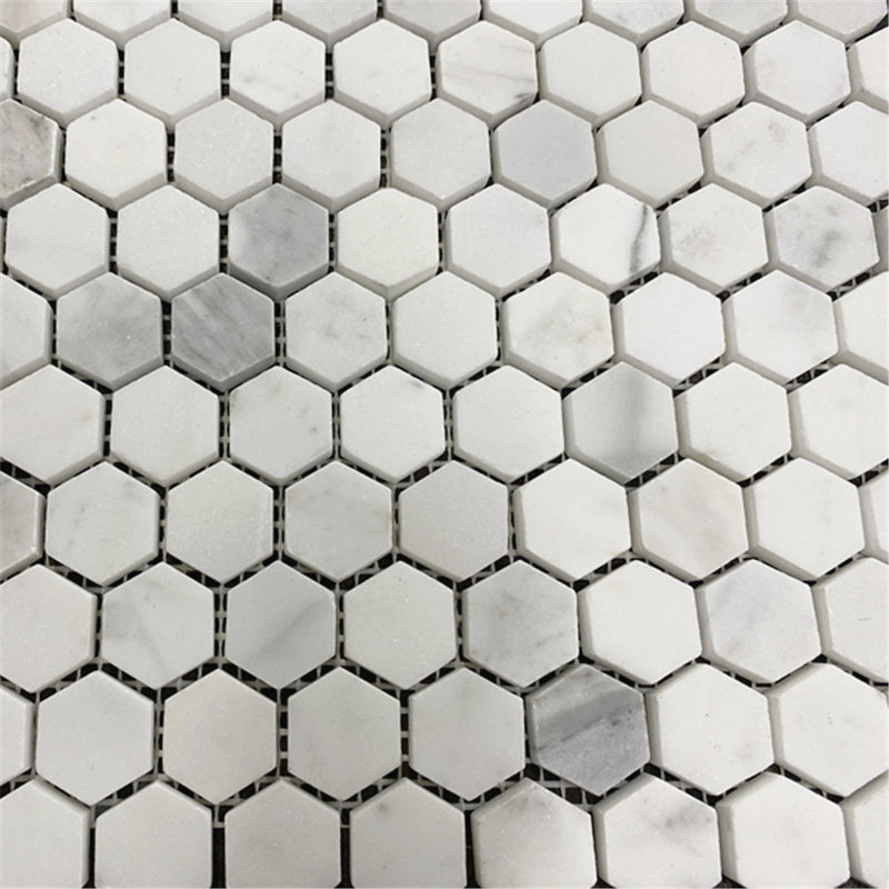 11" x 11" Marble Mosaic Wall & Floor Tile