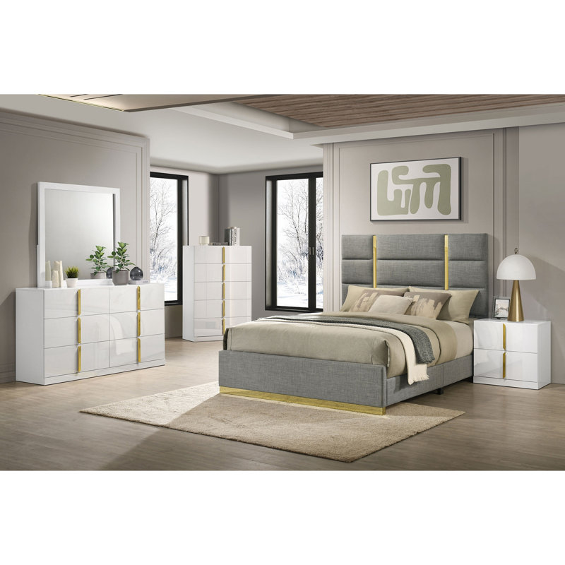 Commode 6 tiroirs Lauryn
