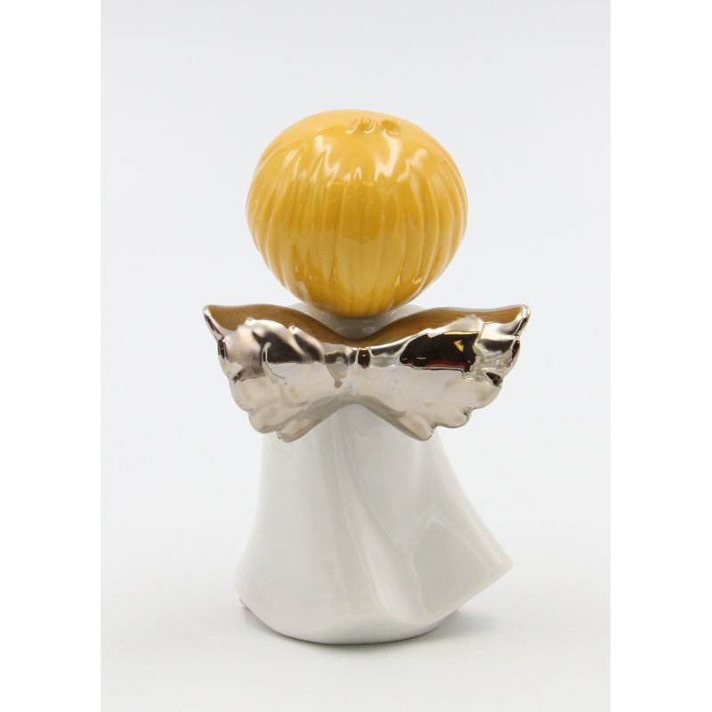 Figurine ange jouant de la trompette