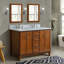 Ensemble de meuble-lavabo double 49 po Hawkesbury