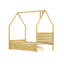 Structure de lit moderne, lit Montessori avec 2 tiroirs de rangement, aucun sommier requis, assemblage facile-663582440-663582443