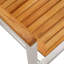 2 - Person Wood Patio Dining Set with Square Table
