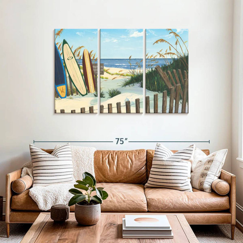 Gillard Beach Access, 36" H x 57" W