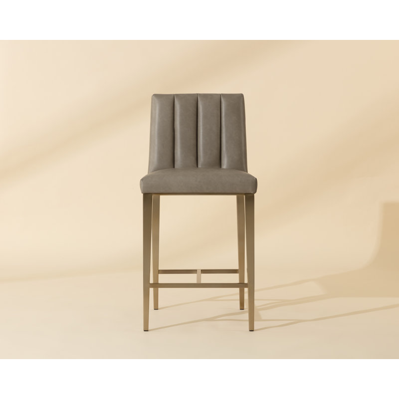 Wilbur Barstool - Ivanhoe Mineral, Counter Stool (26.5" Seat Height)