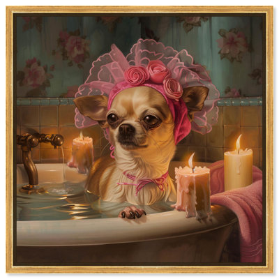 «A Blissful Bath Canvas» par Art Remedy