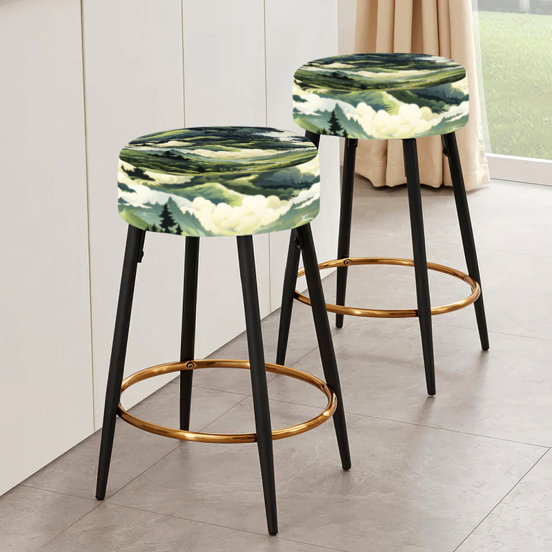 Ensemble de 2 tabourets de bar Nomadic Evasion Landscape
