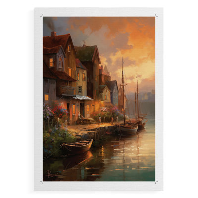 LANDSCAPES Series CCLXXV -Canvas Print Only - NOT FRAMED