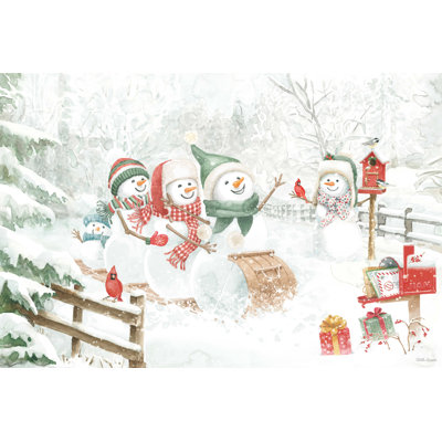 " Snow Day I " Painting Print