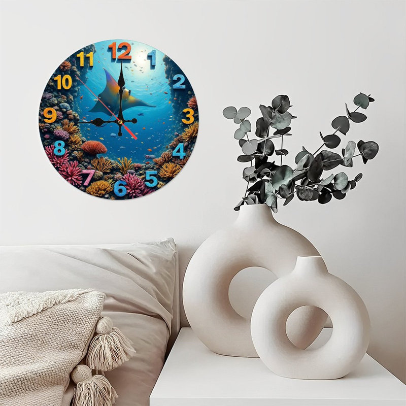 Horloge murale Manta