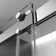 60'' W 76'' H Frameless Rectangle Reversible Shower Stall