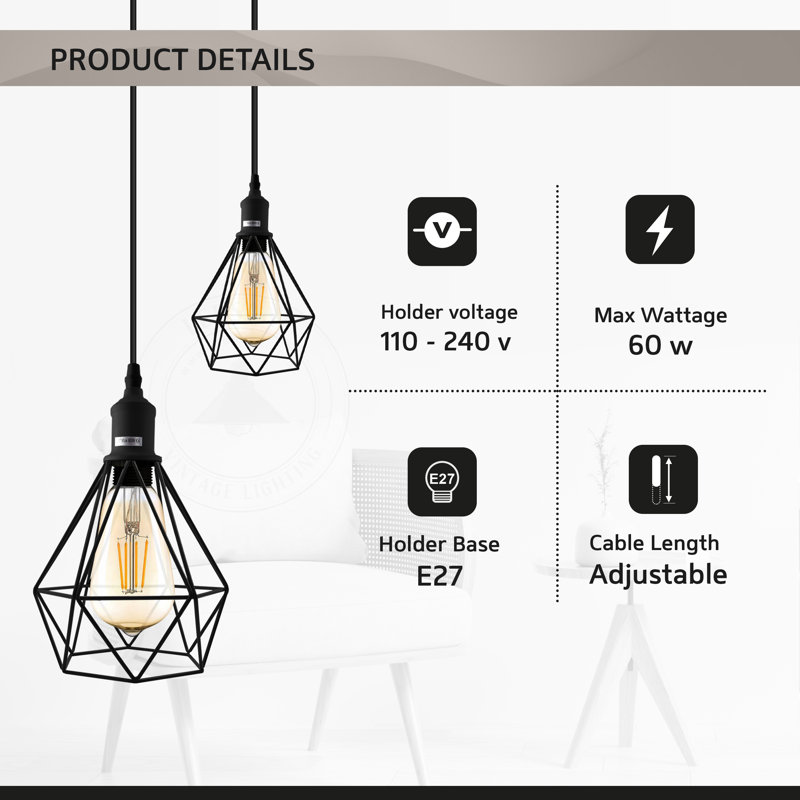Berrin 1 - Light Single Pendant, No, White