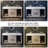 39.4" Modern Floating Bathroom Vanity with Ceramic Sink, Wall Mounted Storage Cabinet with 2 Drawers & 2 Open Spaces, Sintered Stone Top-422094633-436068138-370879299