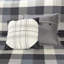 Courtepointe grise à motif chevrons double / grand, 6 pièces, accents écossais Buffalo, doux et invitant, pièce de coussin décoratif avec imprimé, taille, style, literie de chambre à coucher confortable et chic, lavable à la machine-120469571-120469568