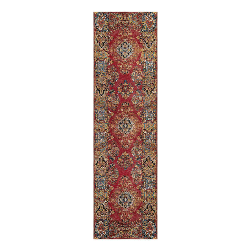 Tapis d'extérieur traditionnel, Tapis de couloir 2 pi 7 po x 10 pi