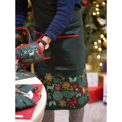Anarae Christmas No Pattern Bib Apron