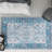 Luxurious Machine Washable Area Rug, 4.9 x 7.5 Feet, 100% Polyester, 1850 g/m², Pile Height: 0.2 inches | Eco-Friendly Recycled Poly Cotton Backing | Perfect for Living Room & Bedroom, Soft and Durable Design-2063044260
