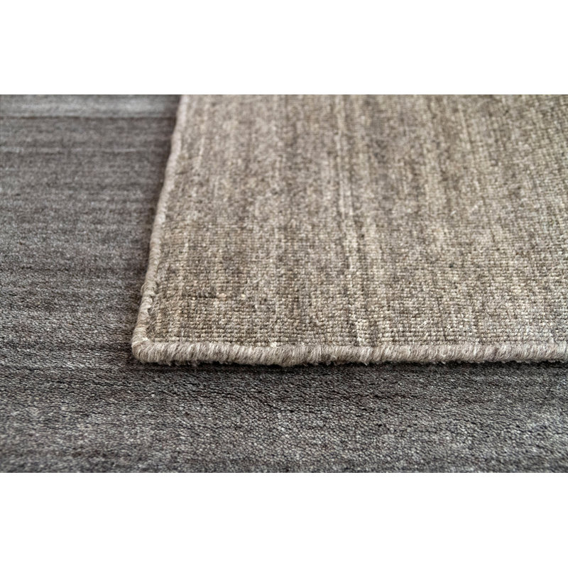 Broadway Solid Colour Hand Woven Area Rug, Rectangle 140 x 200cm
