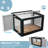 Cat Window Catio Transparent Cat Window Box for Indoor Cats Outdoor Cat Window Perch for Sunbathing and Bird Watching