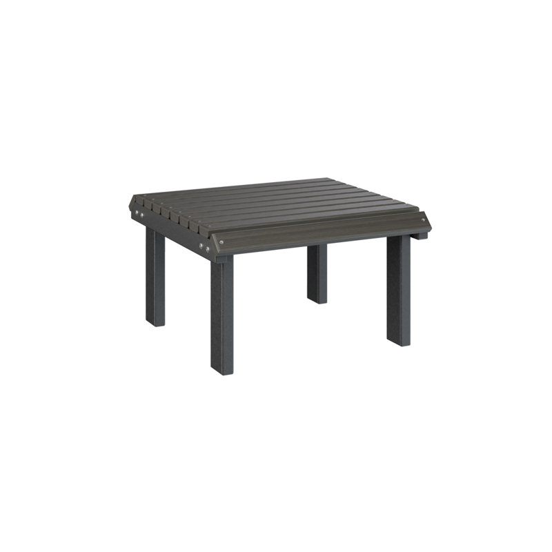 Repose-pieds fixe Berlin Gardens, Coastal Gray Top/Black Base