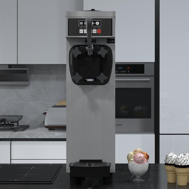 Machine à crème glacée molle - 4,7 à 5,8 gal / H, écran tactile ACL, 1200 W