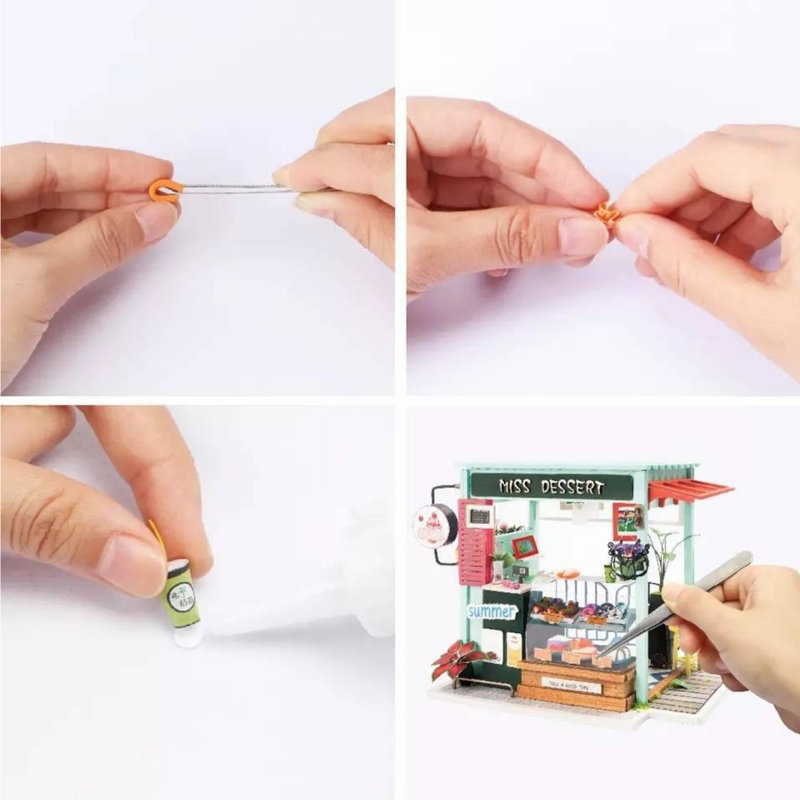 DIY 3D House Puzzle - Ice Cream Station 99pcs