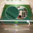 Patio Retractable Awning, Manual Exterior Sun Shade Deck Window Cover, Green,Sunshade Conapy