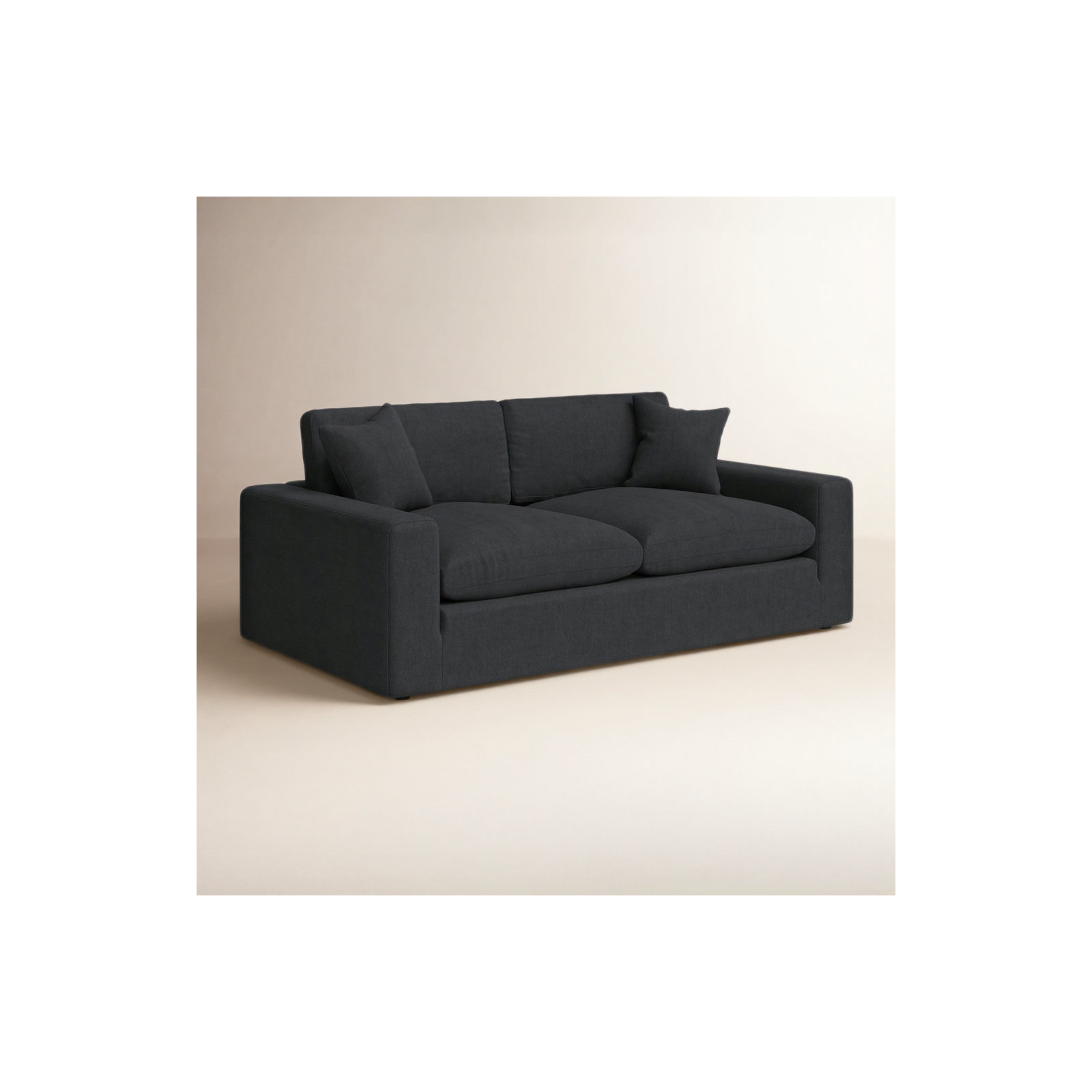 Peyton Dark Slate Gray Pepper Canvas