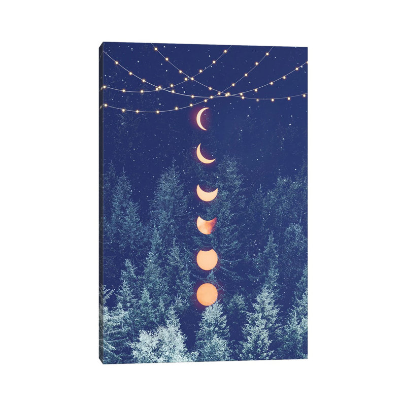 Holiday Night by Emanuela Carratoni - Wrapped Canvas Painting, 66.04 cm H x 45.72 cm W x 1.91 cm D
