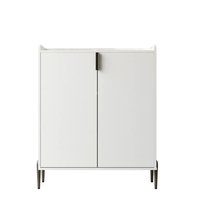 2-Door Home Wine Bar Cabinet, Modern Sideboard With Wine Rack, Adjustable Shelf And Soft-Closing Hinges, Buffet And Liquor Cabinet For Dining Room, Kitchen, Living Room