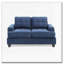 Causeuse chic transitionnelle en bleu marine-1779045671