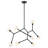 Convertible Modern Adjustable Chandelier with Opal Glass-111187526-111187529-111187530