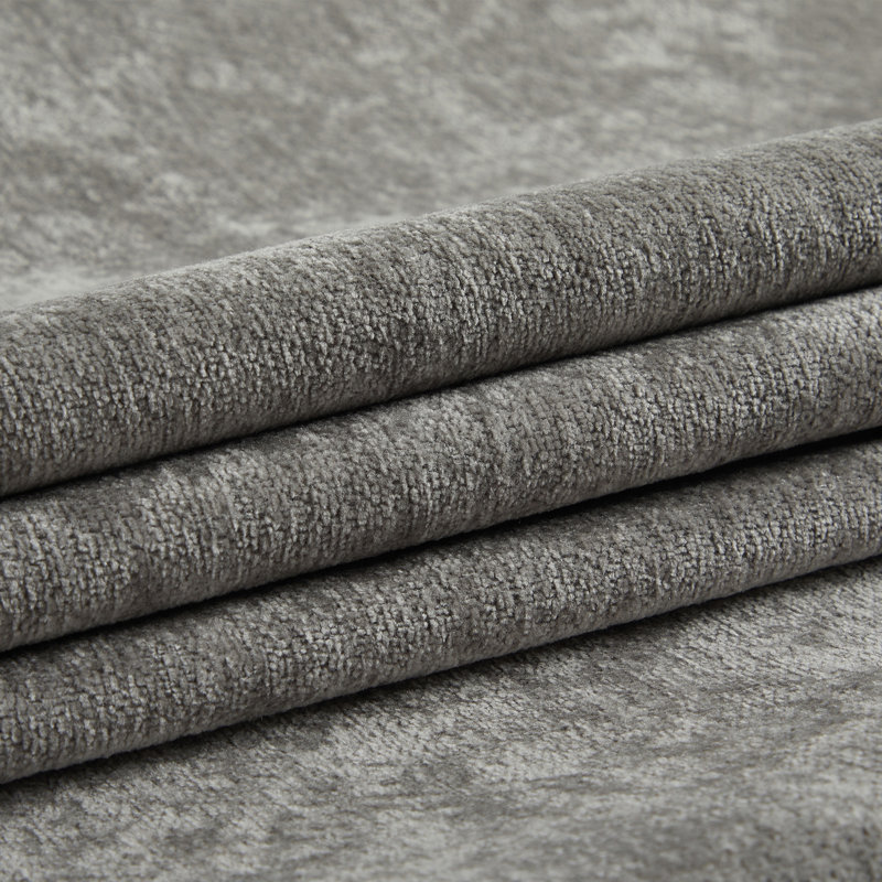 Canapé-lit en forme de cœur, sans assemblage, avec coussins éponge et coussins, Polyester gris