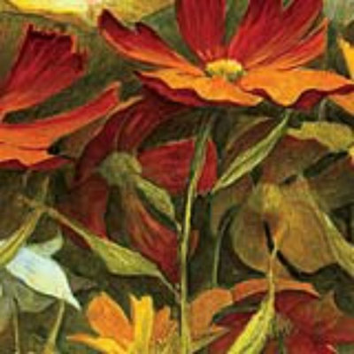 Autumn Floral 3 - Wrapped Canvas Painting