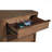 Walnut 2-Drawer Nightstand, Bedside Table